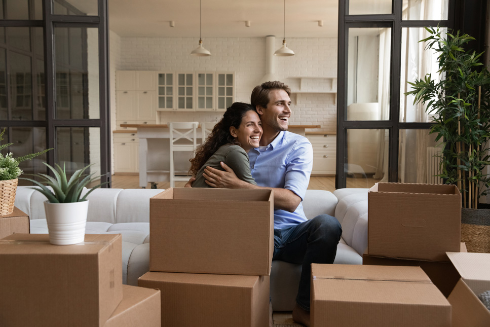 first time home buyers moving day